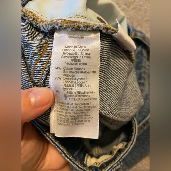 Madewell The Curvy Perfect Vintage Short Burnett Wash Size 29 - Picture 9 of 15